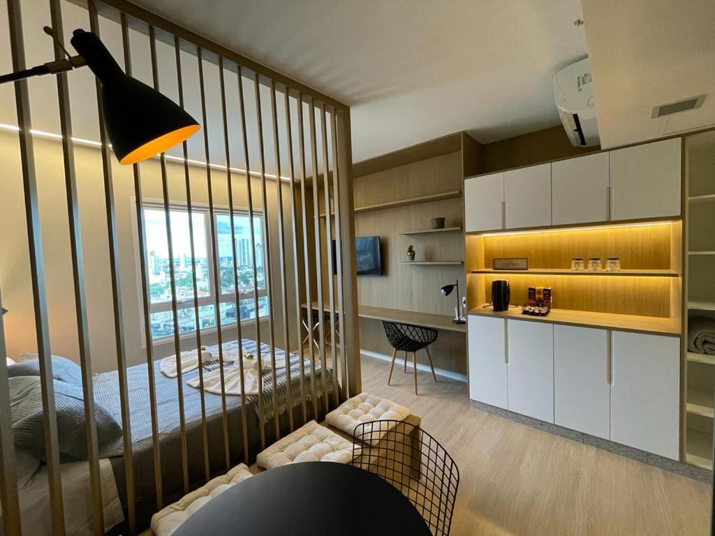 Suite Luxuosa Com Cozinha Blend Smart 1356 กัวยาเนีย ภายนอก รูปภาพ