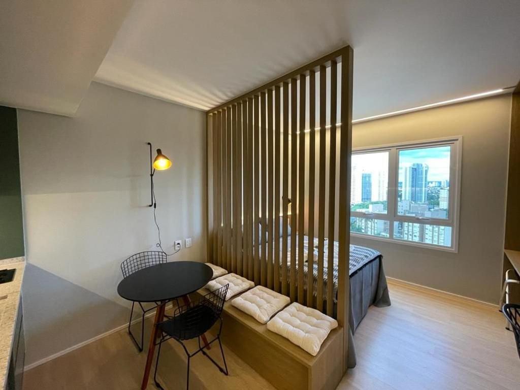 Suite Luxuosa Com Cozinha Blend Smart 1356 กัวยาเนีย ภายนอก รูปภาพ