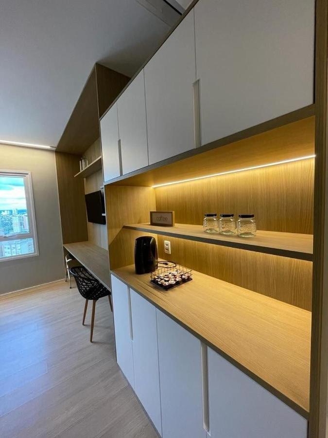 Suite Luxuosa Com Cozinha Blend Smart 1356 กัวยาเนีย ภายนอก รูปภาพ